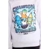 Defacto G0054A8GR400 Gri Erkek Çocuk Stumble Guys Kapüşonlu İçi Yumuşak Tüylü Sweatshirt