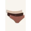 Defacto D8630AXBN341 Kahve 3lü Brief Külot-Fall in Love