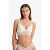 Defacto D7843AXWT46 Beyaz Pedli Dantelli Bralet Fall in Love