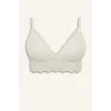 Defacto D7843AXWT46 Beyaz Pedli Dantelli Bralet Fall in Love
