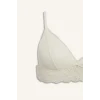 Defacto D7843AXWT46 Beyaz Pedli Dantelli Bralet Fall in Love