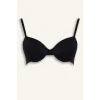Defacto G4376AXBK81 Siyah Micro Kaplı Pedli Balenli Tişört Bra Fall in Love