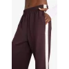 Defacto E8956AXBN340 Kahve DeFactoFit Wide Leg Geniş Paça Standart Boy Soft Touch Modal Sporcu PNT