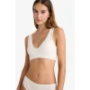 Defacto C1642AXWT46 Beyaz Çıkarılabilir Pedli Seamless Bra-Fall in Love