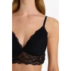 Defacto D7843AXBK27 Siyah Pedli Dantelli Bralet Fall in Love