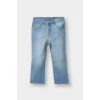 Defacto E9518A5NM39 Mavi Kız Bebek Straight Fit Jean Pantolon