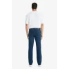 Defacto Y0369AZNM83 İndigo Sergio Regular Fit Normal Bel Boru Paça Jean Pantolon