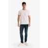 Defacto G3233AXNM41 Yeşil Pedro Slim Fit Dar Kalıp Normal Bel Dar Paça Jean Pantolon
