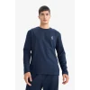 Defacto G2650AXNV135 Lacivert Pijama Takımı Regular Fit Uzun Kollu Waffle Üst Uzun Alt