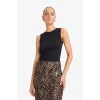 Defacto F8721AXBK27 Siyah Slim Fit Dar Kesim Basic Düz Bisiklet Yaka Fitilli Kaşkorse Atlet