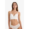 Defacto A8858AXWT46 Beyaz Pedli Seamles Bra-Fall in Love