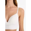 Defacto A8858AXWT46 Beyaz Pedli Seamles Bra-Fall in Love
