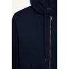 Defacto V4233AZNV256 Lacivert Oversize Geniş Kalıp Kapüşonlu Fermuarlı Sweatshirt