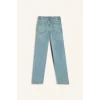 Defacto G2215AXNM28 Mavi Comfort Straight Normal Bel Bilek Boy Jean Yıkamalı Pantolon