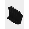 Defacto C3657A8BK21 Siyah Erkek Çocuk 5li Pamuklu Uzun Çorap