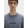 Mavi 0613042-80776 Mavi Black Baskılı Gri Tişört