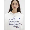 Mavi 1S10470-80194 Snoopy Baskılı Ekru Sweatshirt