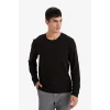 Defacto G2605AXBK81 Siyah Slim Fit Dar Kesim Bisiklet Yaka Sweatshirt