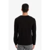 Defacto G2605AXBK81 Siyah Slim Fit Dar Kesim Bisiklet Yaka Sweatshirt