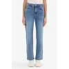 Defacto F9726AXNM28 Mavi Comfort Straight Normal Bel Bilek Boy Jean Yıkamalı Pantolon