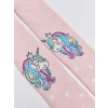 LCW Kids Pembe Desenli Kız Çocuk Havlu Külotlu Çorap