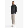 Defacto F1288AXGR317 Gri Slim Fit Dar Kesim Fermuar Cepli Dokuma Sporcu Jogger Eşofman Altı