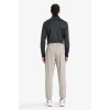 Defacto F1288AXGR317 Gri Slim Fit Dar Kesim Fermuar Cepli Dokuma Sporcu Jogger Eşofman Altı