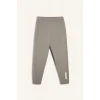 Defacto F1288AXGR317 Gri Slim Fit Dar Kesim Fermuar Cepli Dokuma Sporcu Jogger Eşofman Altı