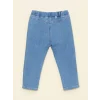 LCW baby İndigo Beli Lastikli Erkek Bebek Jean Pantolon