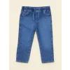 LCW baby İndigo Beli Lastikli Erkek Bebek Jean Pantolon