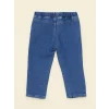 LCW baby İndigo Beli Lastikli Erkek Bebek Jean Pantolon