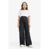 Defacto E7323A8NM36 DENIM Kız Çocuk Wide Leg Kargo Geniş Paça Jean Pantolon