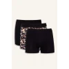 Defacto G3839AXBK81 Siyah Regular Fit Desenli 3lü Boxer