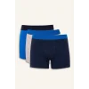 Defacto G4673AXBE103 Mavi Regular Fit Baskılı 3lü Boxer