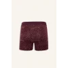 Defacto G3230AXBR34 Bordo Regular Fit Şal Desenli 3lü Boxer