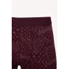 Defacto G3230AXBR34 Bordo Regular Fit Şal Desenli 3lü Boxer