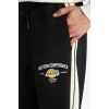 Defacto G5014AXBK81 Siyah NBA Los Angeles Lakers Standart Fit Jakarlı Jogger