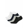 Defacto Z7243AZKR1 Çok Renkli Erkek Görünmez 5li Pamuklu Sneaker Çorap