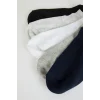 Defacto Z7243AZKR1 Çok Renkli Erkek Görünmez 5li Pamuklu Sneaker Çorap