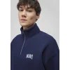 0S10208-70497 YARIM FERMUARLI SWEATSHIRT