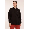 101783909 Lumberjack WB MARCIA 17 4PR Siyah Kadın Sweatshirt