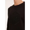 101899184 Lumberjack ML ARON 16SD4001 4PR Siyah Erkek Sweatshirt