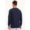 101899206 Lumberjack ML ROBERT 16ITLY72 4PR Lacivert Erkek Sweatshirt