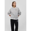 1S10100-85386 MAVİ BASKILI SWEATSHIRT