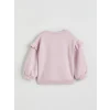 LCW Kids Lila Bisiklet Yaka Baskılı Kız Çocuk Sweatshirt 2li
