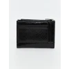 LCW ACCESSORIES Siyah Deri Görünümlü Kadın Cüzdan