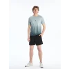 XSIDE ACTIVE Siyah Standart Kalıp Erkek Spor Şort