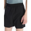 XSIDE ACTIVE Siyah Standart Kalıp Erkek Spor Şort