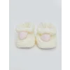 LCW STEPS Ekru Kız Bebek Ev Botu Panduf