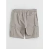 XSIDE Gri Standart Kalıp Erkek Kargo Şort